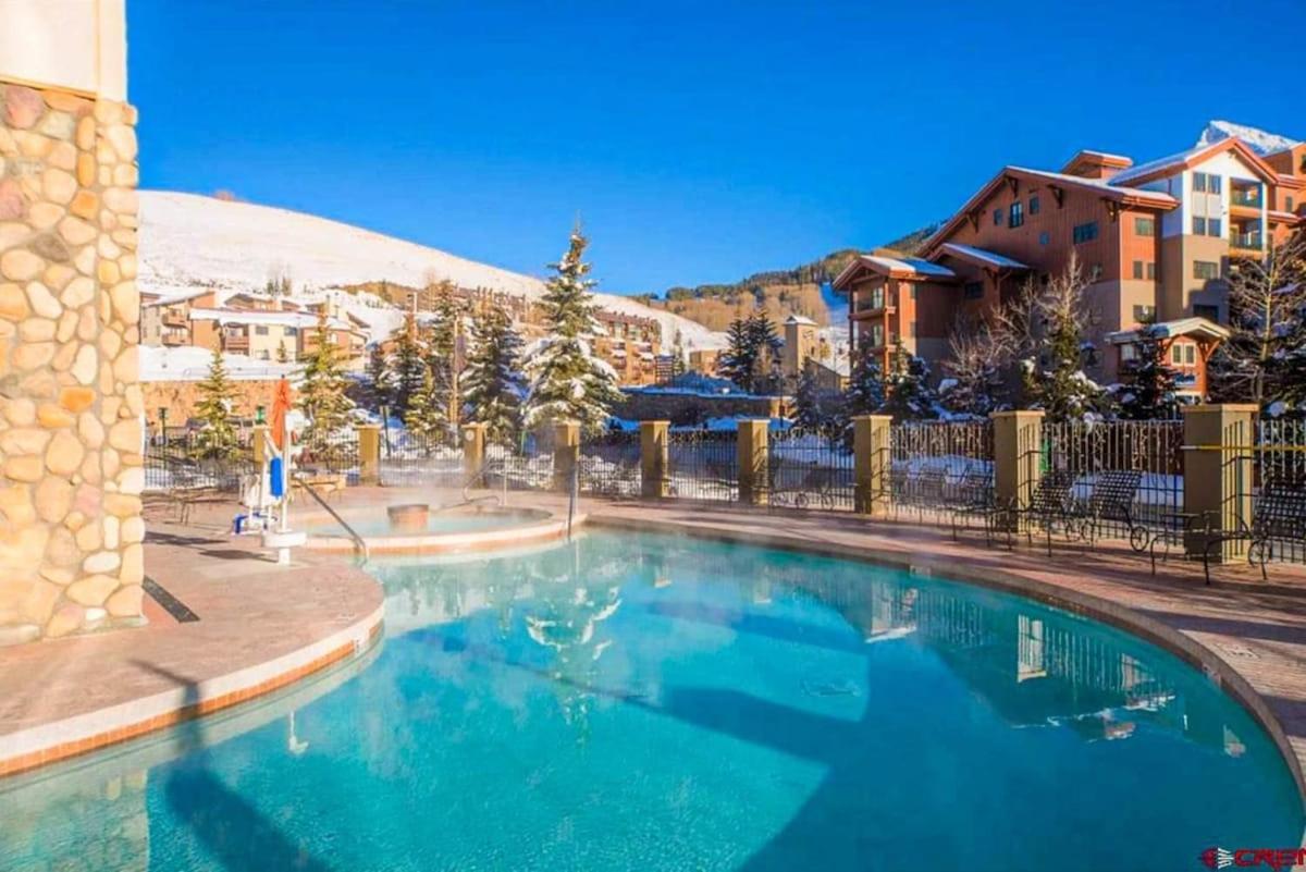 1Bd Suite 504 Perfect Location With Pool And Hot Tub Crested Butte Buitenkant foto